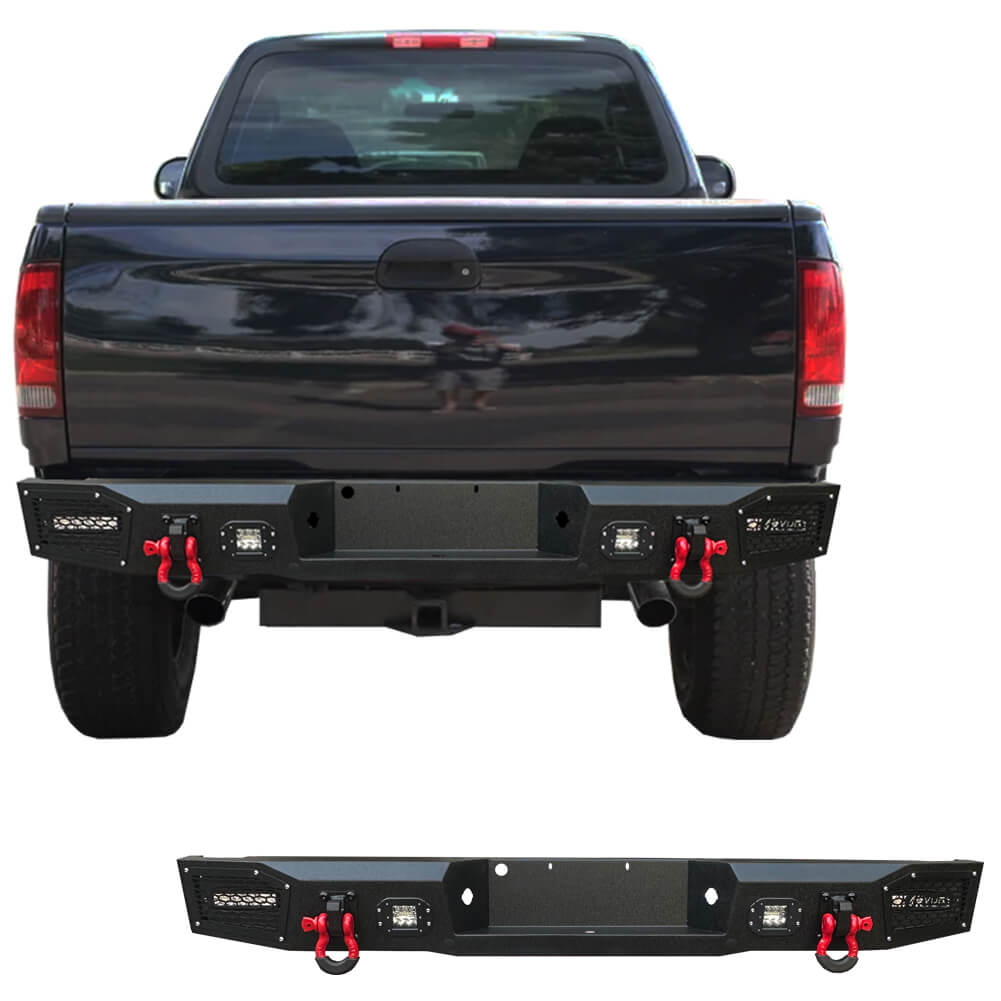 Vijay Rear Bumper Fits 1997-2004 Ford F150 and 1997-1999 Ford F250/F350