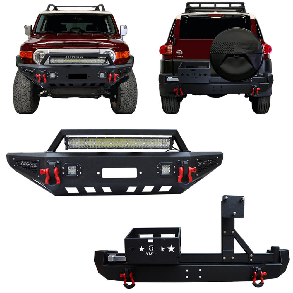 Toyota FJ Cruiser Bumper : Vijay, A Premium Bumper For Jeep, Ford