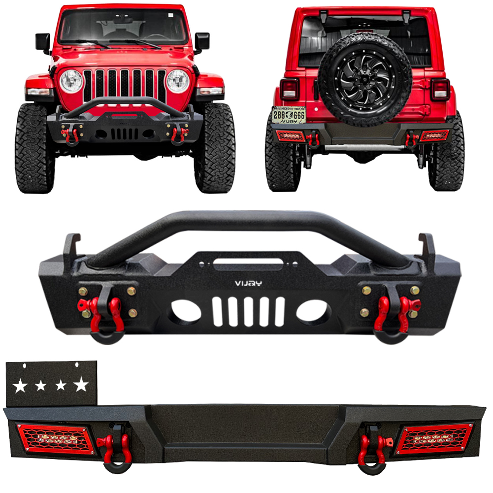 Jeep Wrangler JK Front Receiver Bumper