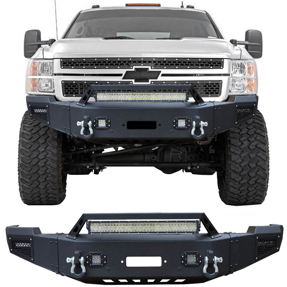 Vijay Front Bumper Fits 2011-2014 Chevy Silverado 2500丨3500 with