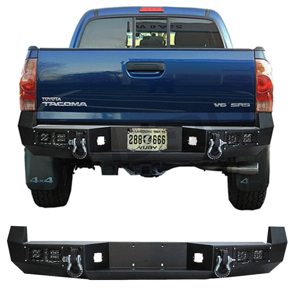 Vijay Rear Bumper Fits 2005-2015 Toyota Tacoma