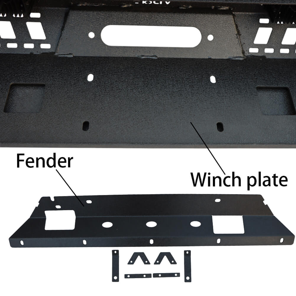 Vijay Front and Rear Bumper Fits 2016-2023 Toyota Tacoma