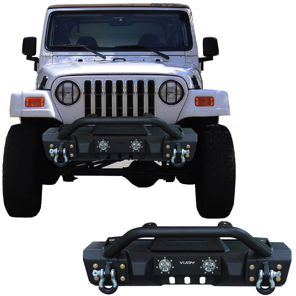 Vijay Front Bumper Fits 1997-2006 Wrangler TJ