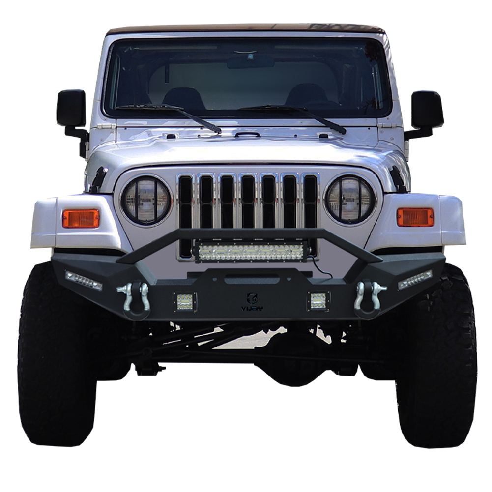 Vijay Front and Rear Bumper Fits 1997-2006 Wrangler TJ