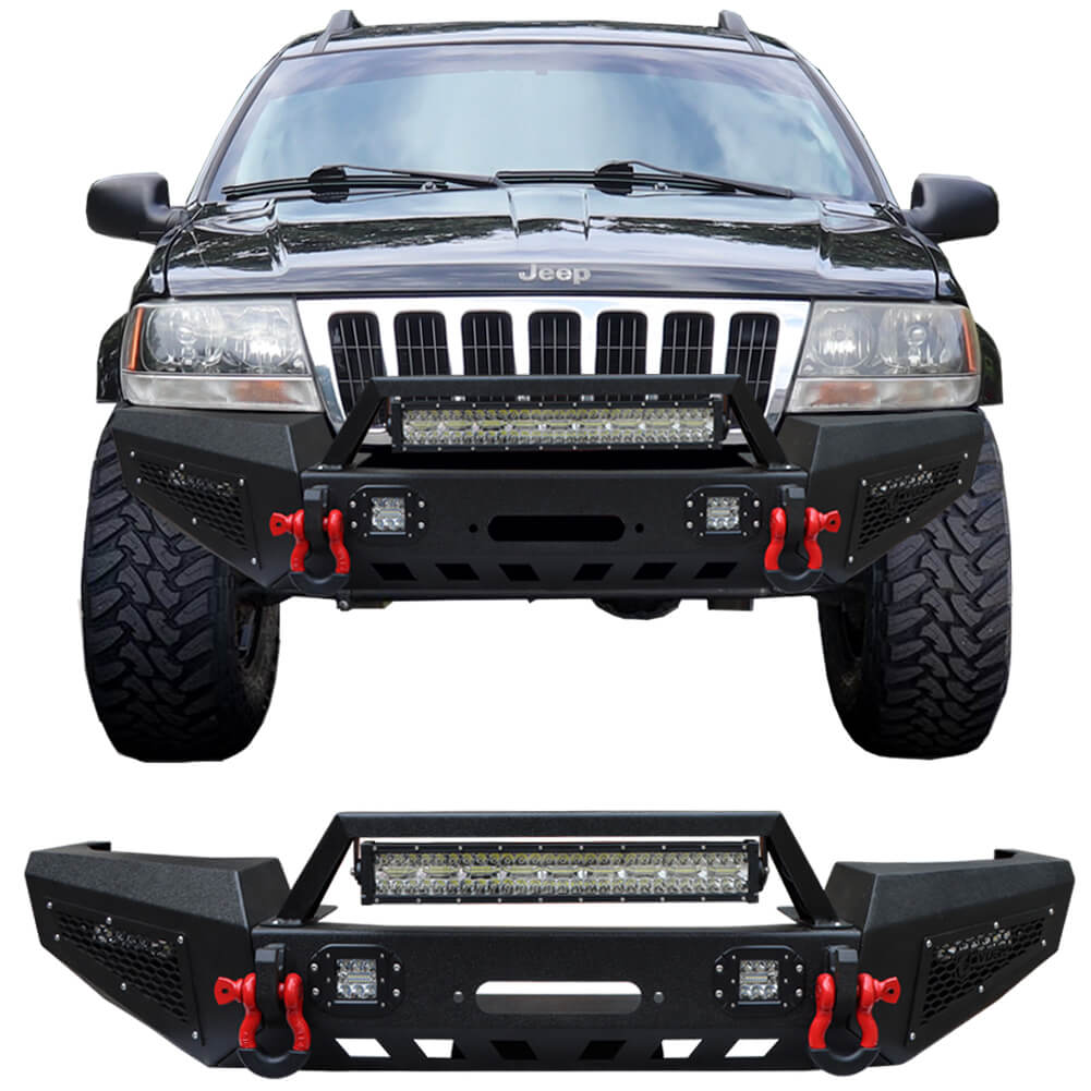 Vijay Front Bumper Fits 1999-2004 Jeep Grand Cherokee WJ