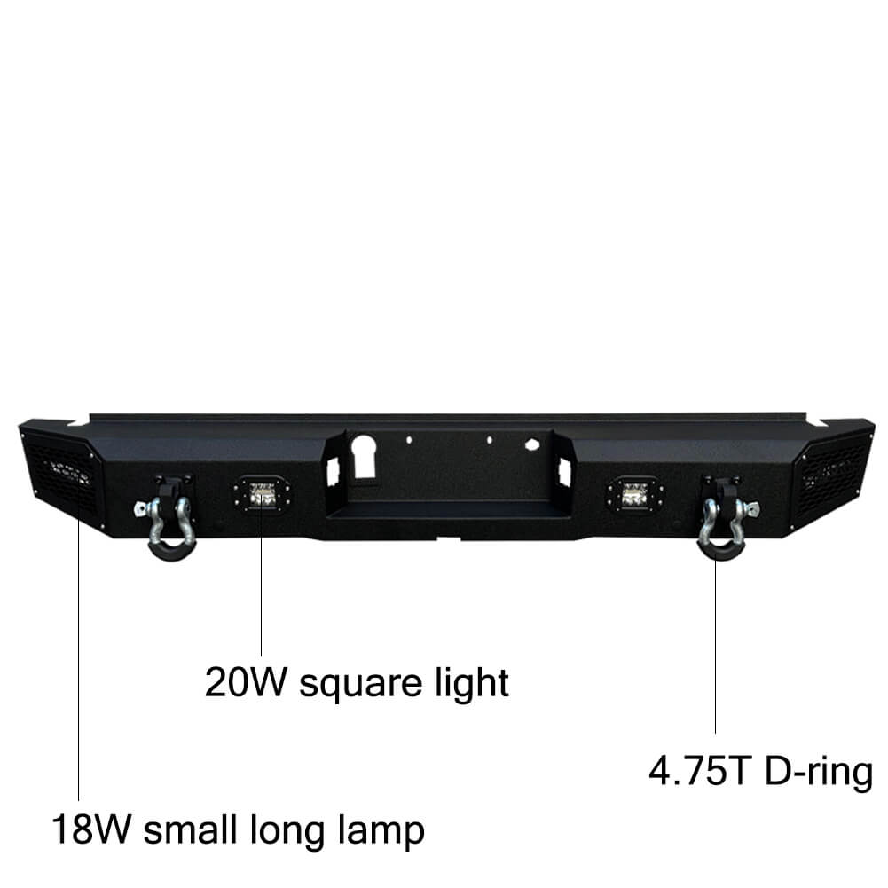 Vijay Front Bumper and Rear Bumper Fits 2018-2020 Ford F150 (Excluding Raptor)