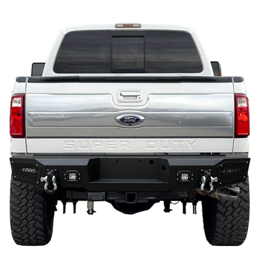 Vijay Rear Bumper Fits 1999-2016 Ford F250 F350 Super Duty