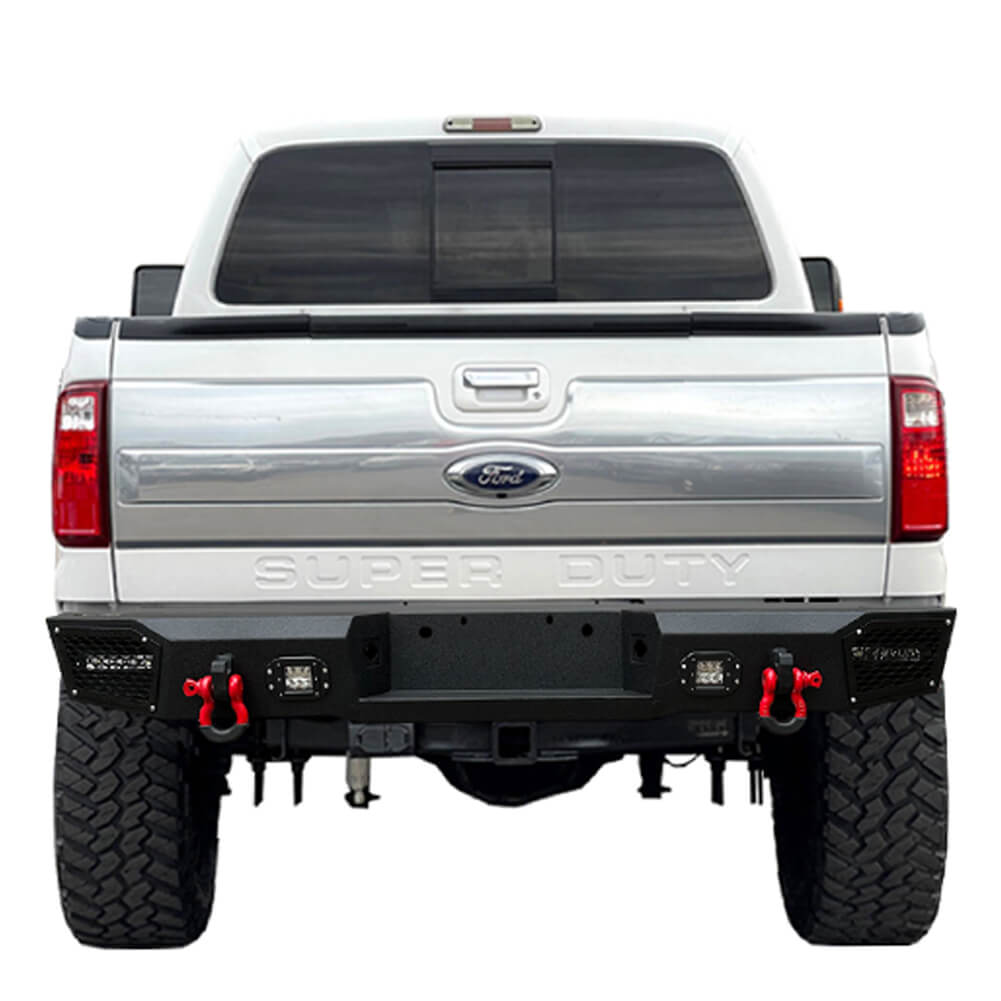 Vijay Rear Bumper Fits 1999-2016 Ford F250 F350 Super Duty