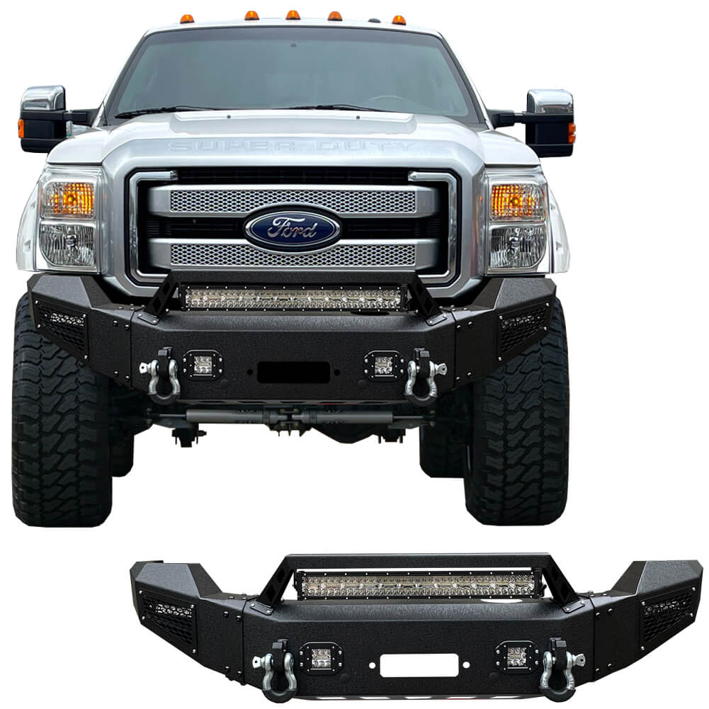 Vijay Front Bumper Fits 2011-2016 Ford F250 F350 Super Duty [F250