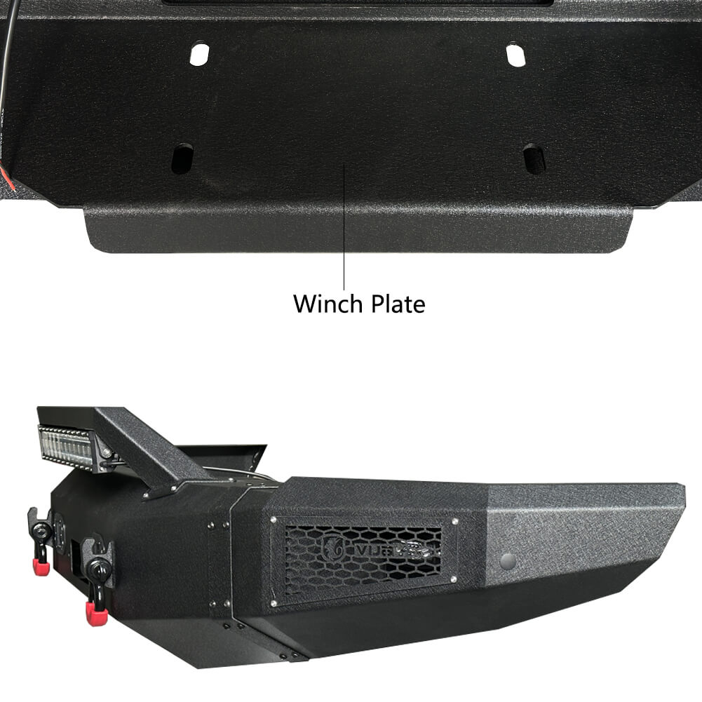 Vijay Front Bumper Fits 2010-2018 Dodge RAM 2500丨3500 with Winch Plate