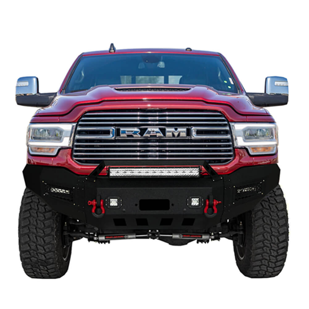 Vijay Front Bumper Fits 2019-2024 Dodge RAM 2500丨3500 with Winch Plate