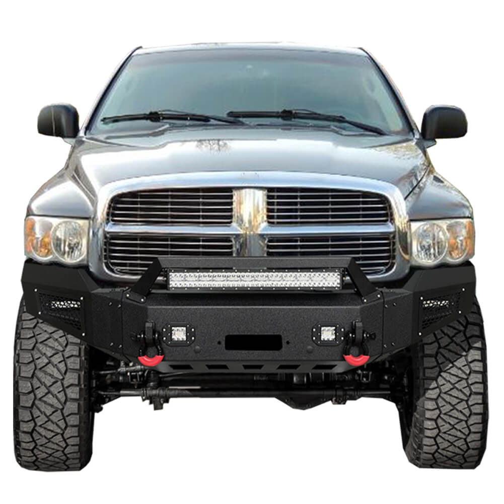 Vijay Front Bumper Fits 2003-2005 Dodge RAM 2500丨3500 with Winch Plate