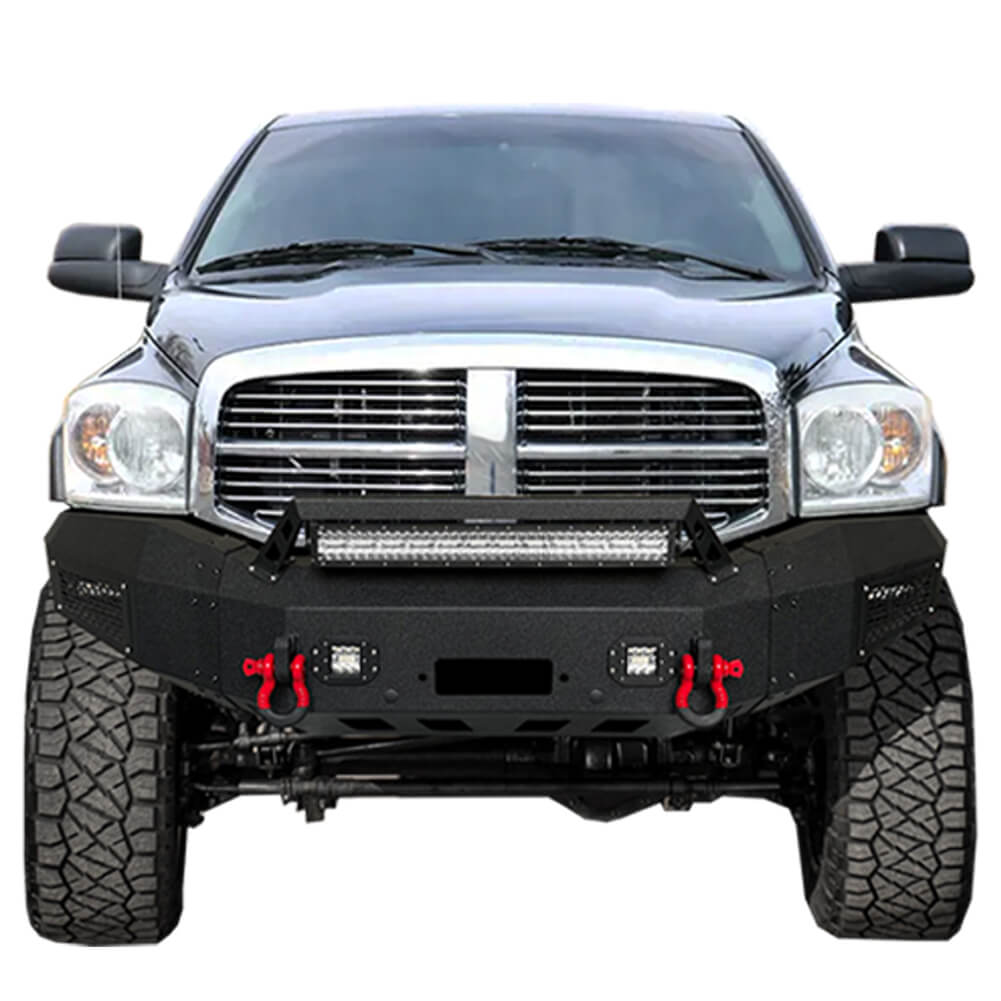 Vijay Front Bumper Fits 2006-2009 Dodge RAM 2500丨3500 with Winch Plate