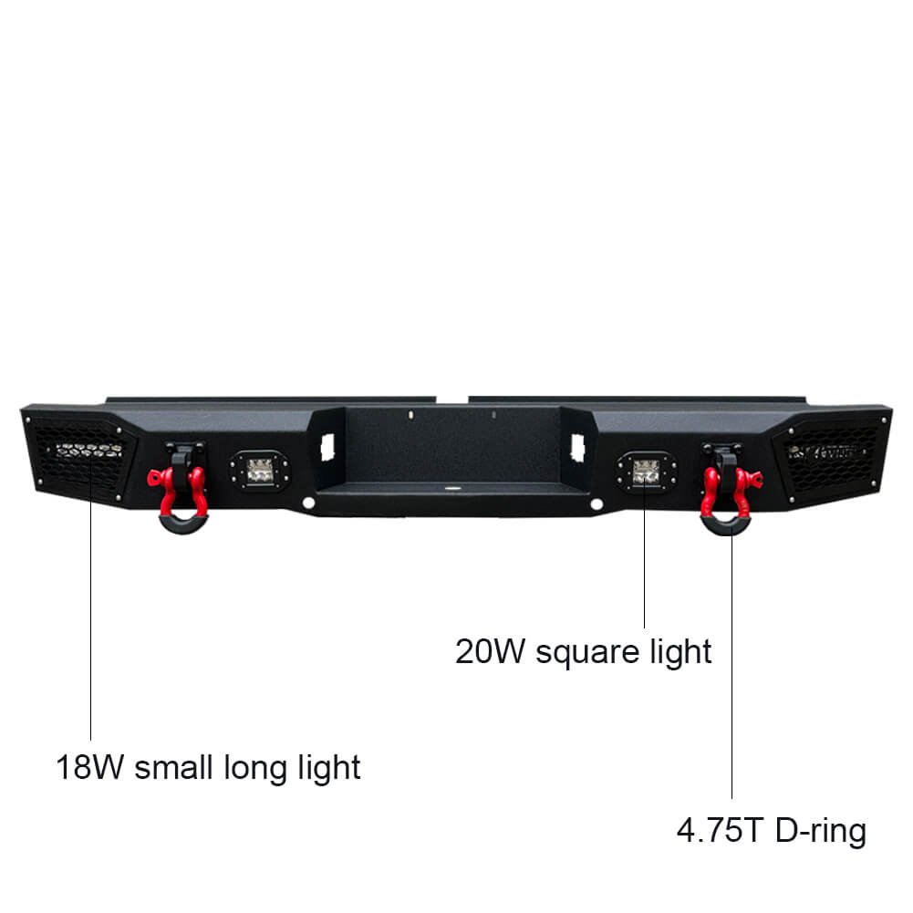 Vijay Rear Bumper Fits 2000-2006 Toyota Tundra