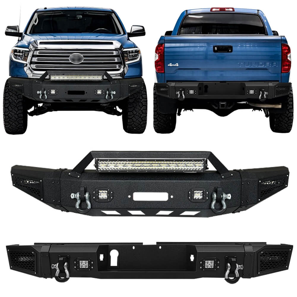 Vijay Front and Rear Bumper Fits 2014-2021 Toyota Tundra