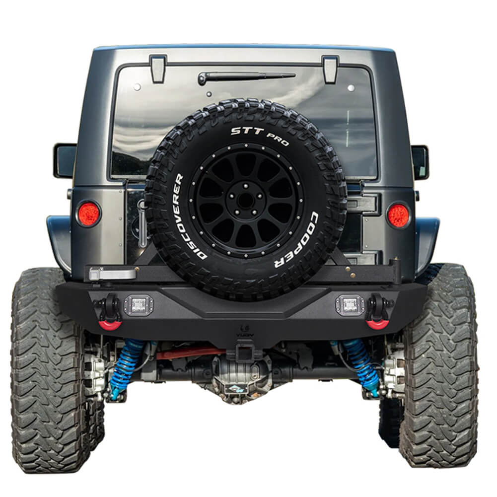 Vijay Rear Bumper Fits 2007-2018 Jeep Wrangler JK丨JKU