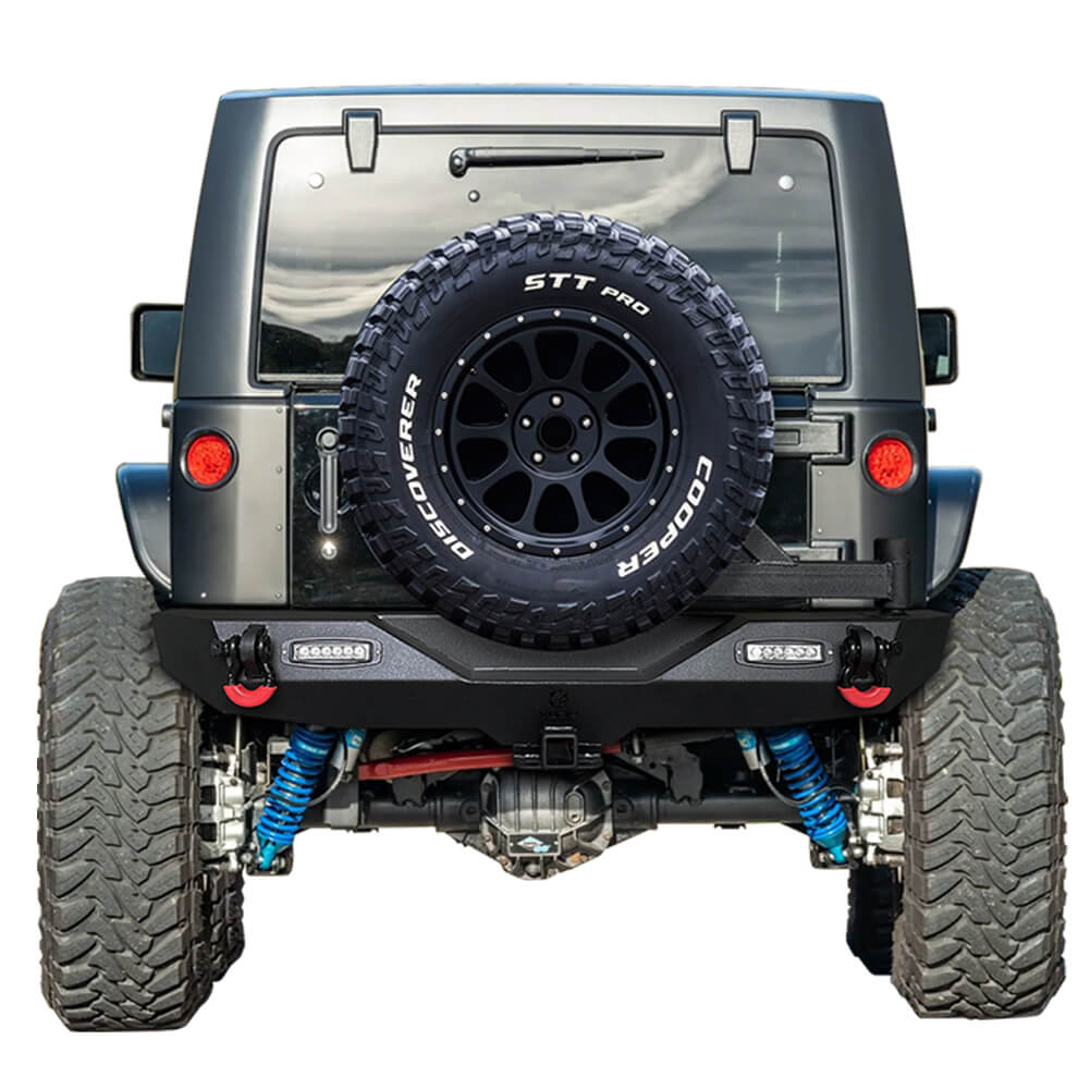 Vijay Rear Bumper Fits 2007-2018 Jeep Wrangler JK丨JKU