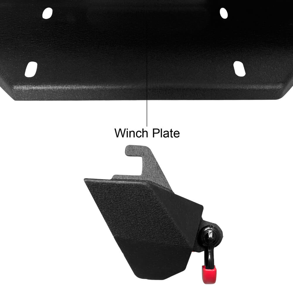 Vijay Front and Rear Bumper Fits 2007-2018 Jeep Wrangler JK/JKU