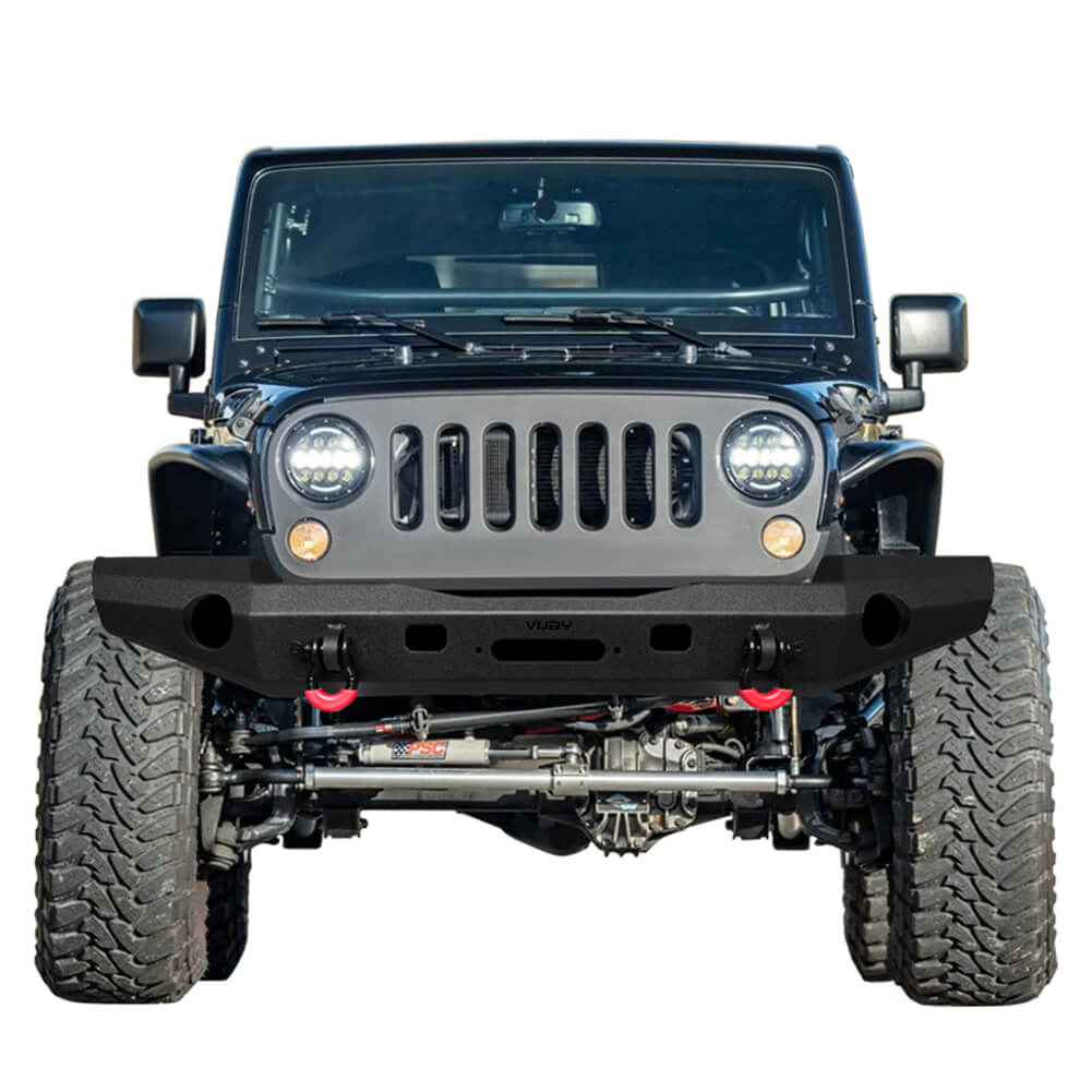 Vijay Front and Rear Bumper Fits 2007-2018 Jeep Wrangler JK/JKU