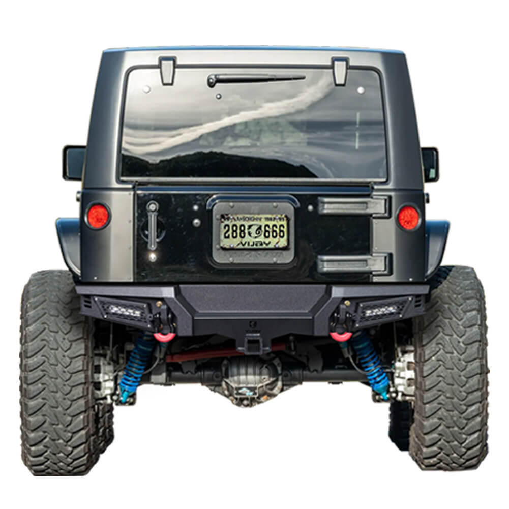 Vijay Front and Rear Bumper Fits 2007-2018 Jeep Wrangler JK/JKU