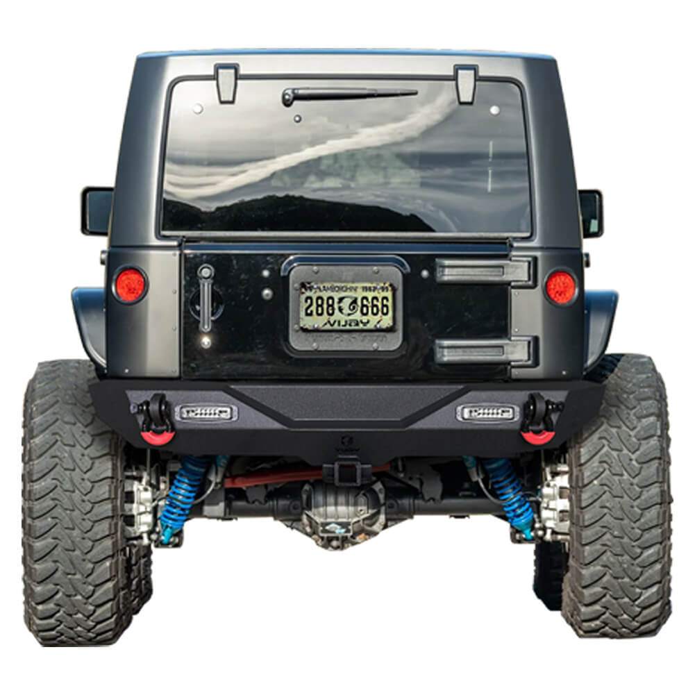 Vijay Front and Rear Bumper Fits 2007-2018 Jeep Wrangler JK/JKU