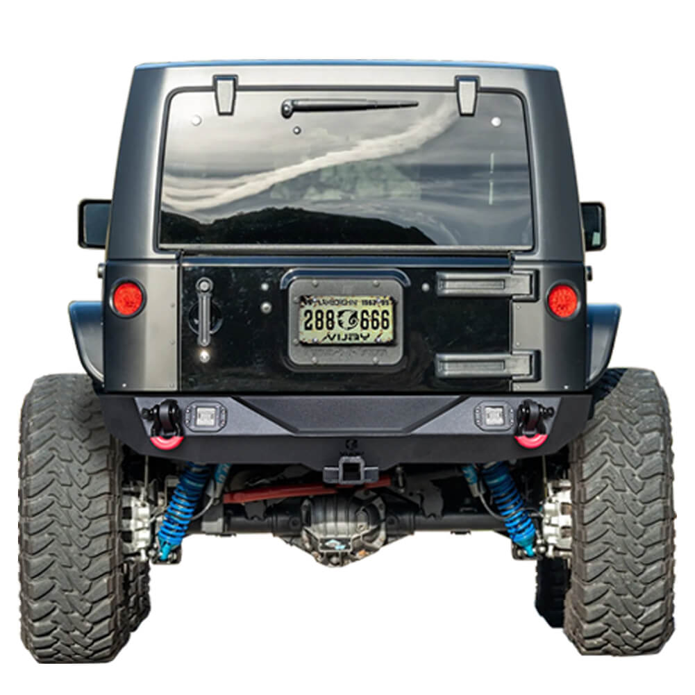 Vijay Front and Rear Bumper Fits 2007-2018 Jeep Wrangler JK/JKU