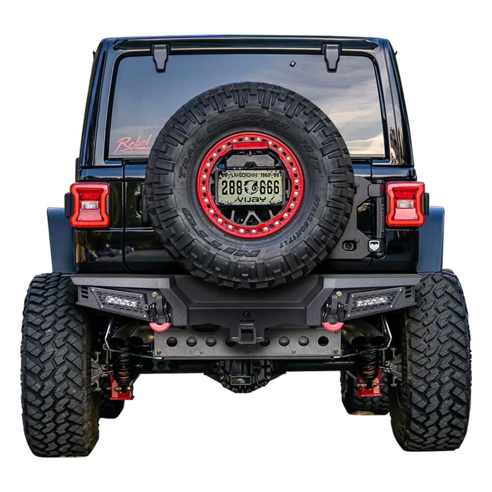 Vijay Front and Rear Bumper Fits 2018-2024 Jeep Wrangler JL/JLU