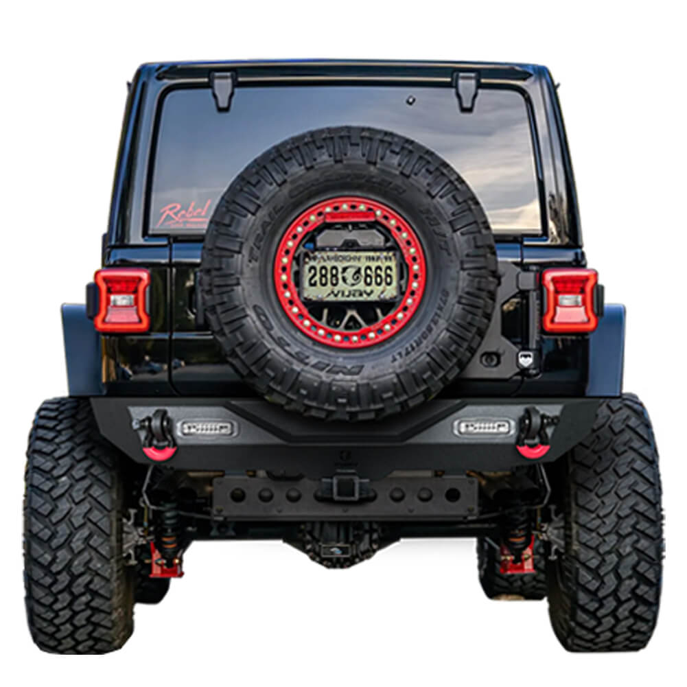 Vijay Front and Rear Bumper Fits 2018-2024 Jeep Wrangler JL/JLU