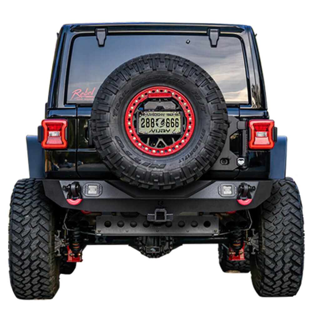 Vijay Front and Rear Bumper Fits 2018-2024 Jeep Wrangler JL/JLU