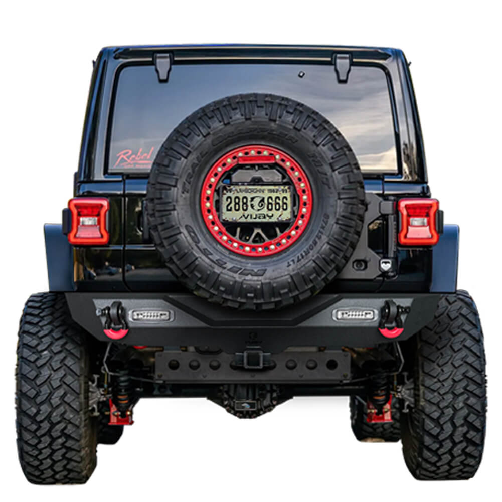 Vijay Front and Rear Bumper Fits 2018-2024 Jeep Wrangler JL/JLU