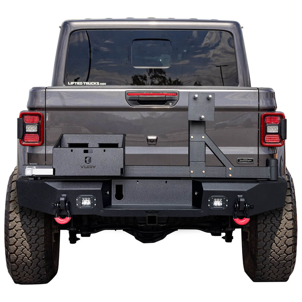 Vijay Rear Bumper Fits 2020-2024 Jeep Gladiator JT