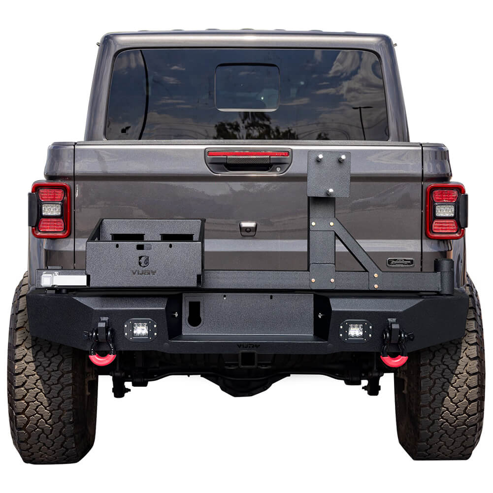 Vijay Front and Rear Bumper Fits 2020-2024 Jeep Gladiator JT