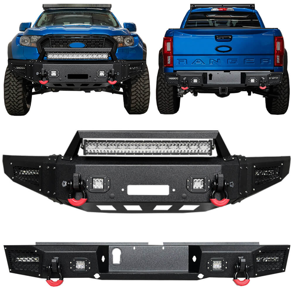 Vijay Front and Rear Bumper Fits 2019-2023 Ford Ranger