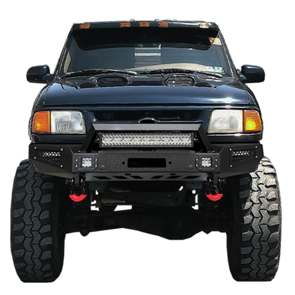 Vijay Front and Rear Bumper Fits 1993-1997 Ford Ranger (Except XLT)