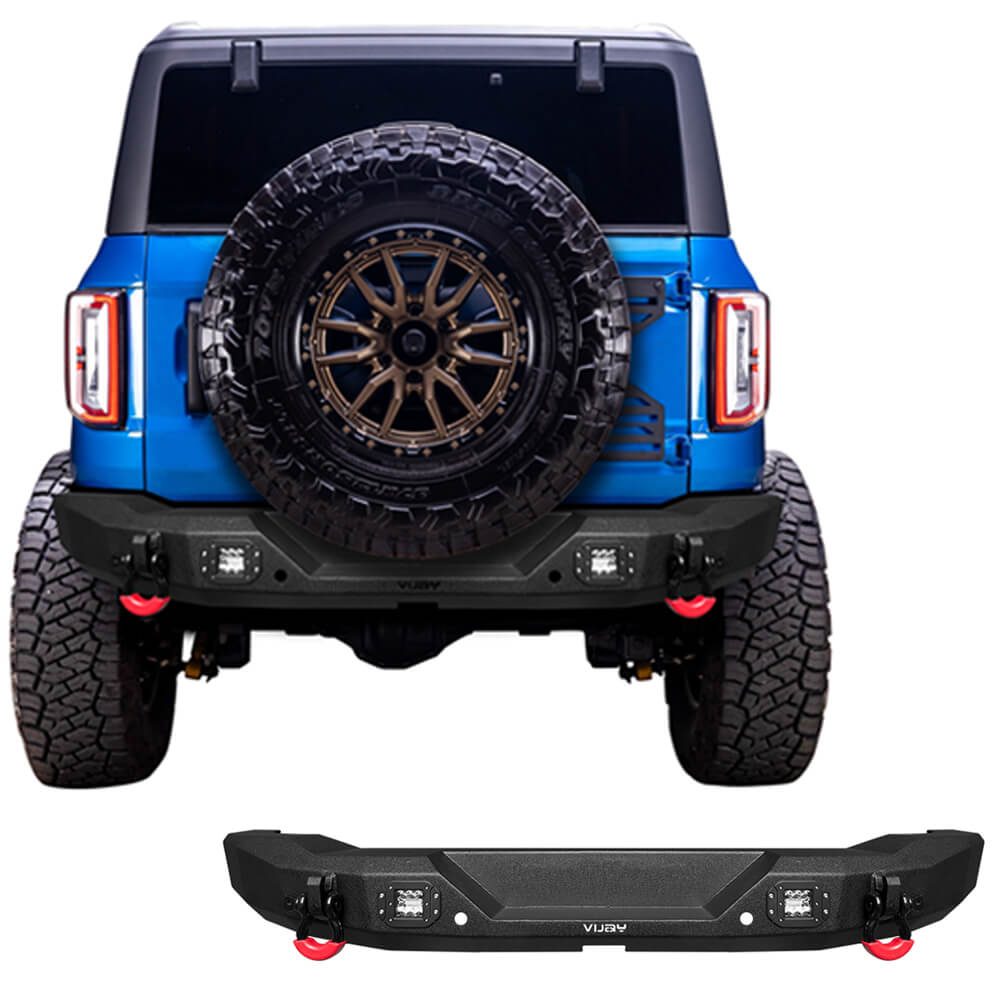 Vijay Rear Bumper Fits 2021-2024 Ford Bronco