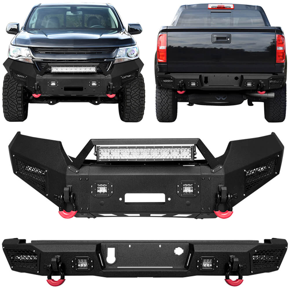 Vijay Front and Rear Bumper Fits 2015-2022 Chevy Colorado