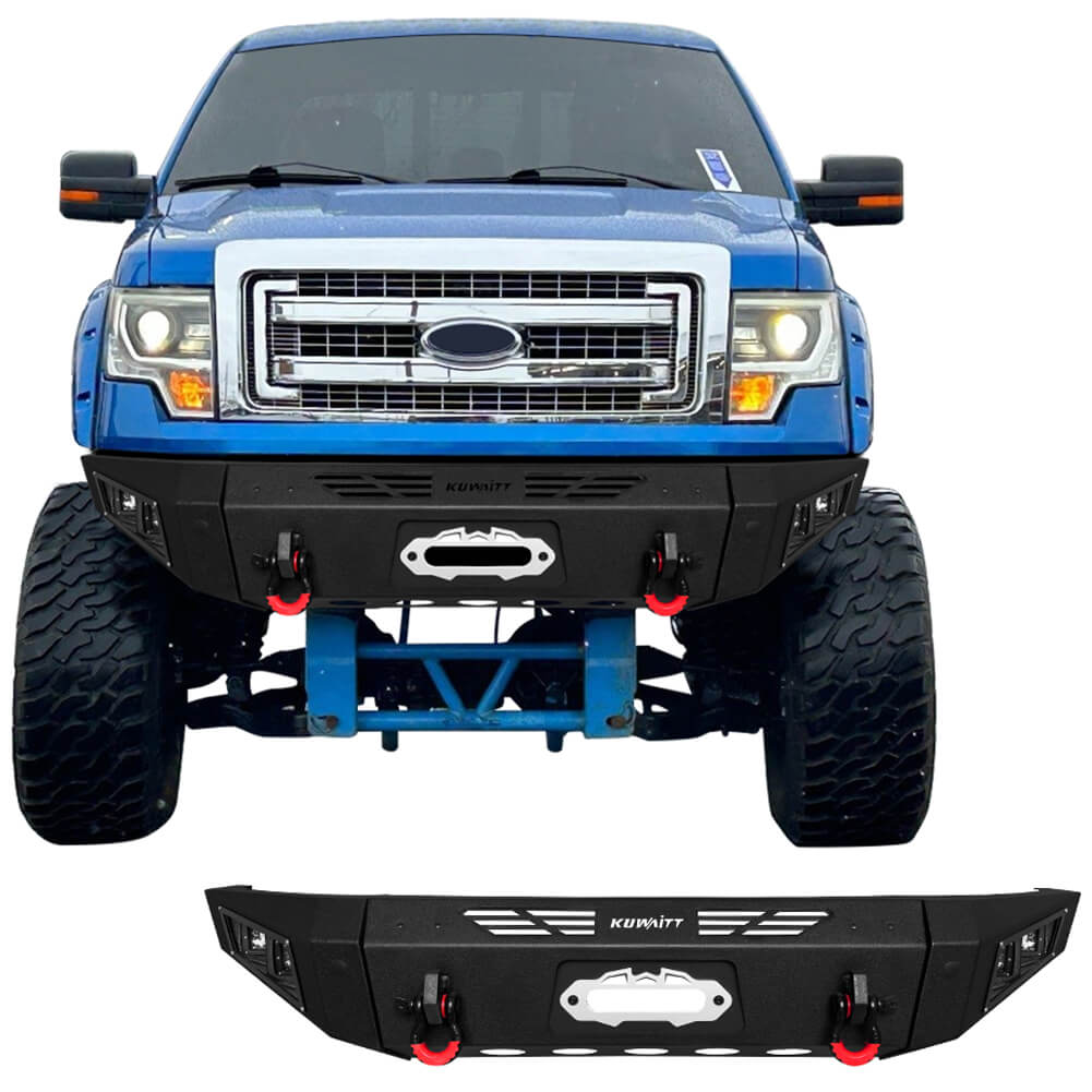 Vijay Front Bumper Fits 2009-2014 Ford F150(Excluding Raptor)