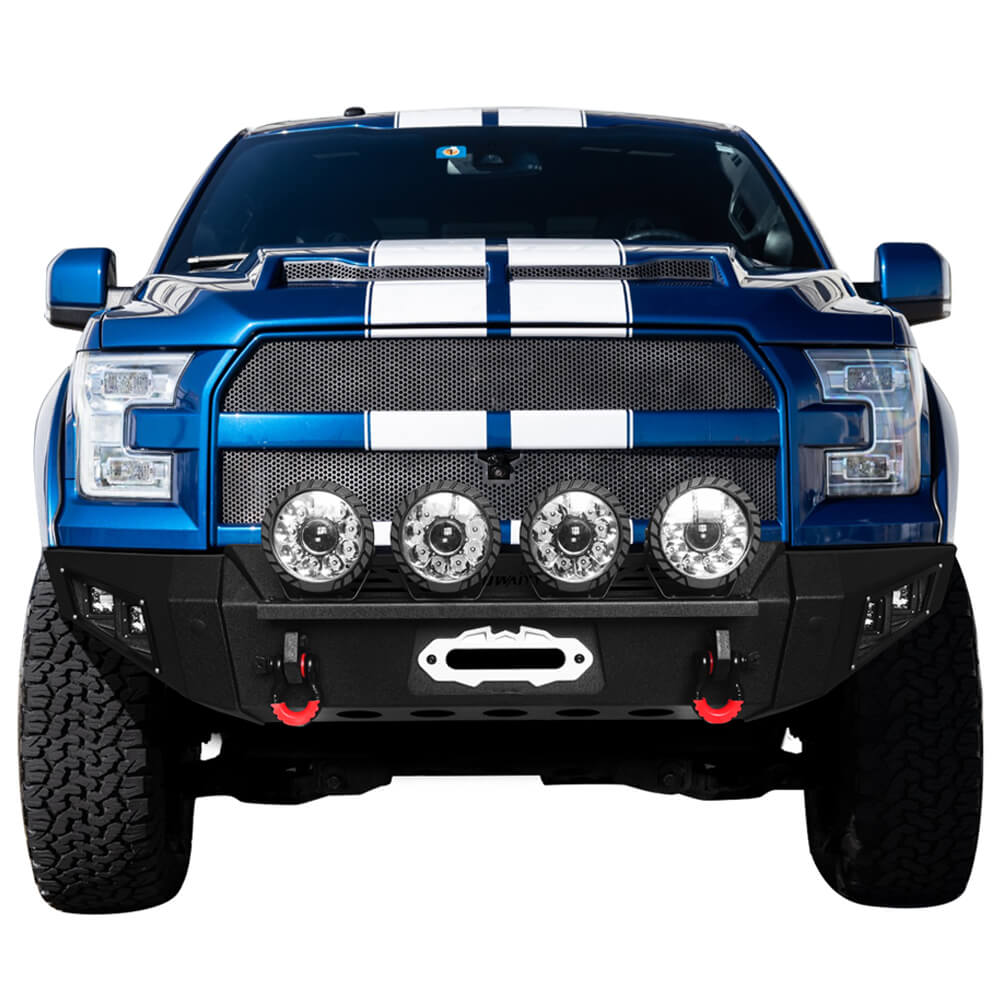 Vijay Front Bumper Fits 2015-2017 Ford F150(Excluding Raptor)