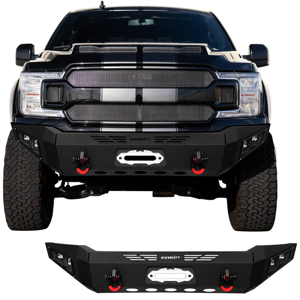 Vijay Front Bumper Fits 2018-2020 Ford F150(Excluding Raptor)