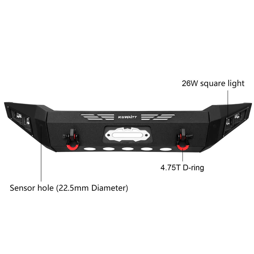 Vijay Front Bumper Fits 2018-2020 Ford F150(Excluding Raptor)