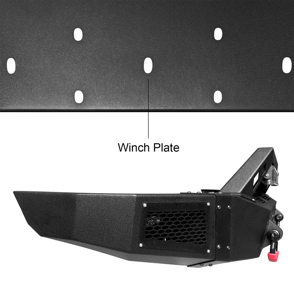 Vijay Front Bumper and Rear Bumper Fits 2009-2014 Ford F150 (Excluding Raptor)