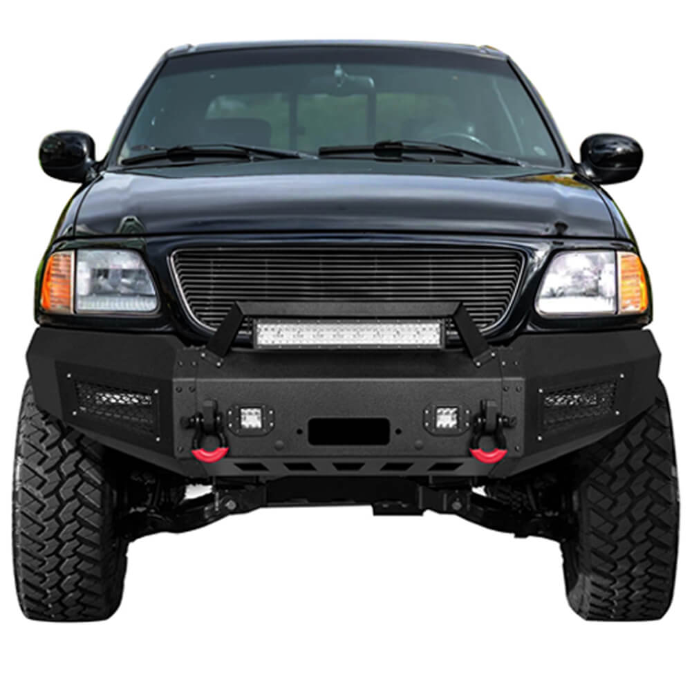 Vijay Front Bumper and Rear Bumper Fits 1997-2003 Ford F150 Extended Cab