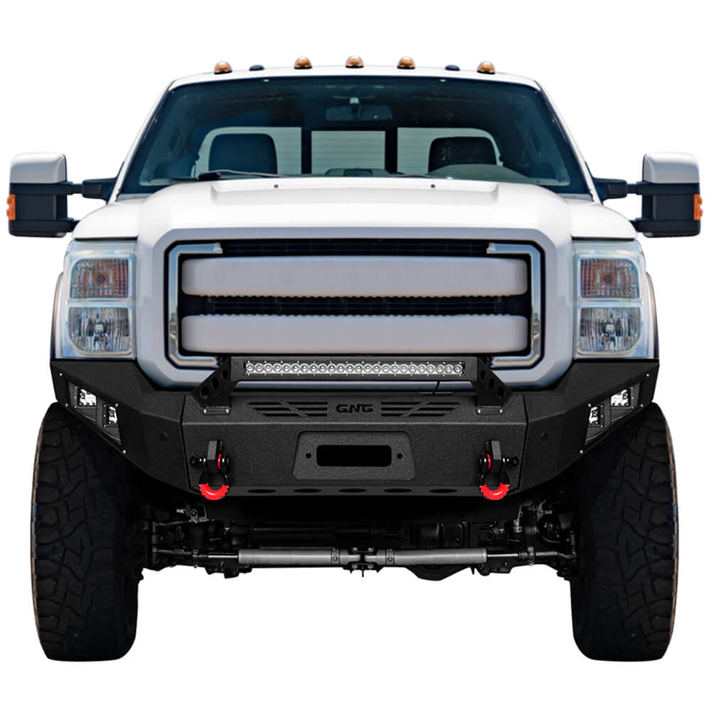 GNG Front and Rear Bumper Fits 2011-2016 Ford F250 F350 F450 Super Duty