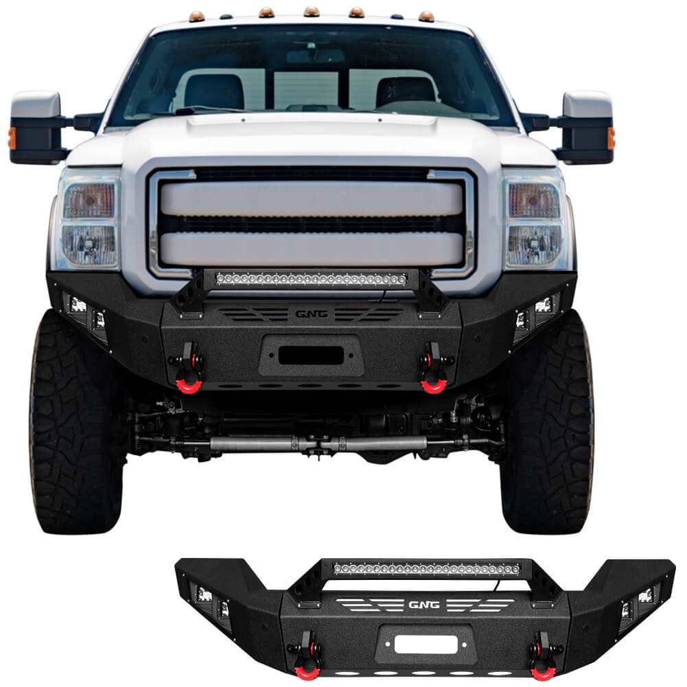 GNG Front Bumper Fits 2011-2016 Ford F250 F350 F450 Super Duty