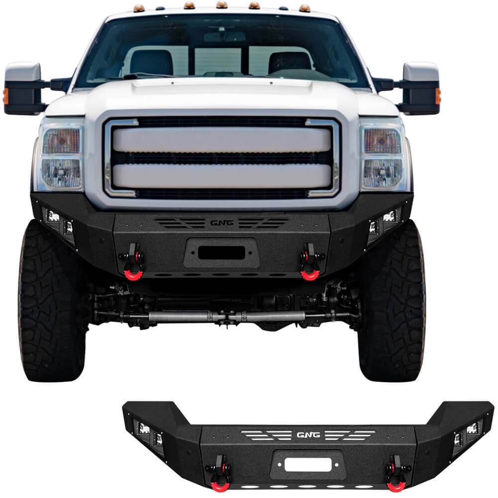 GNG Front Bumper Fits 2011-2016 Ford F250 F350 F450 Super Duty