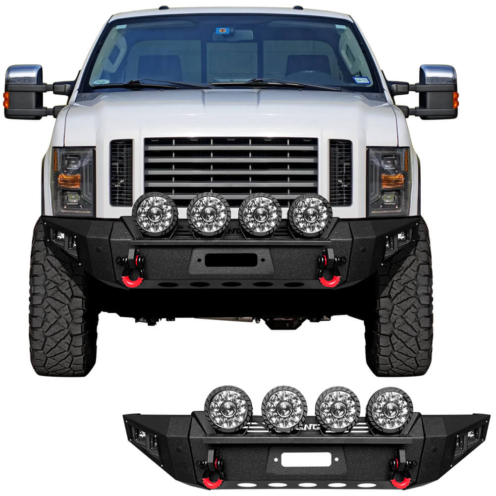 GNG Front Bumper Fits 2008-2010 Ford F250 F350 F450 Super Duty