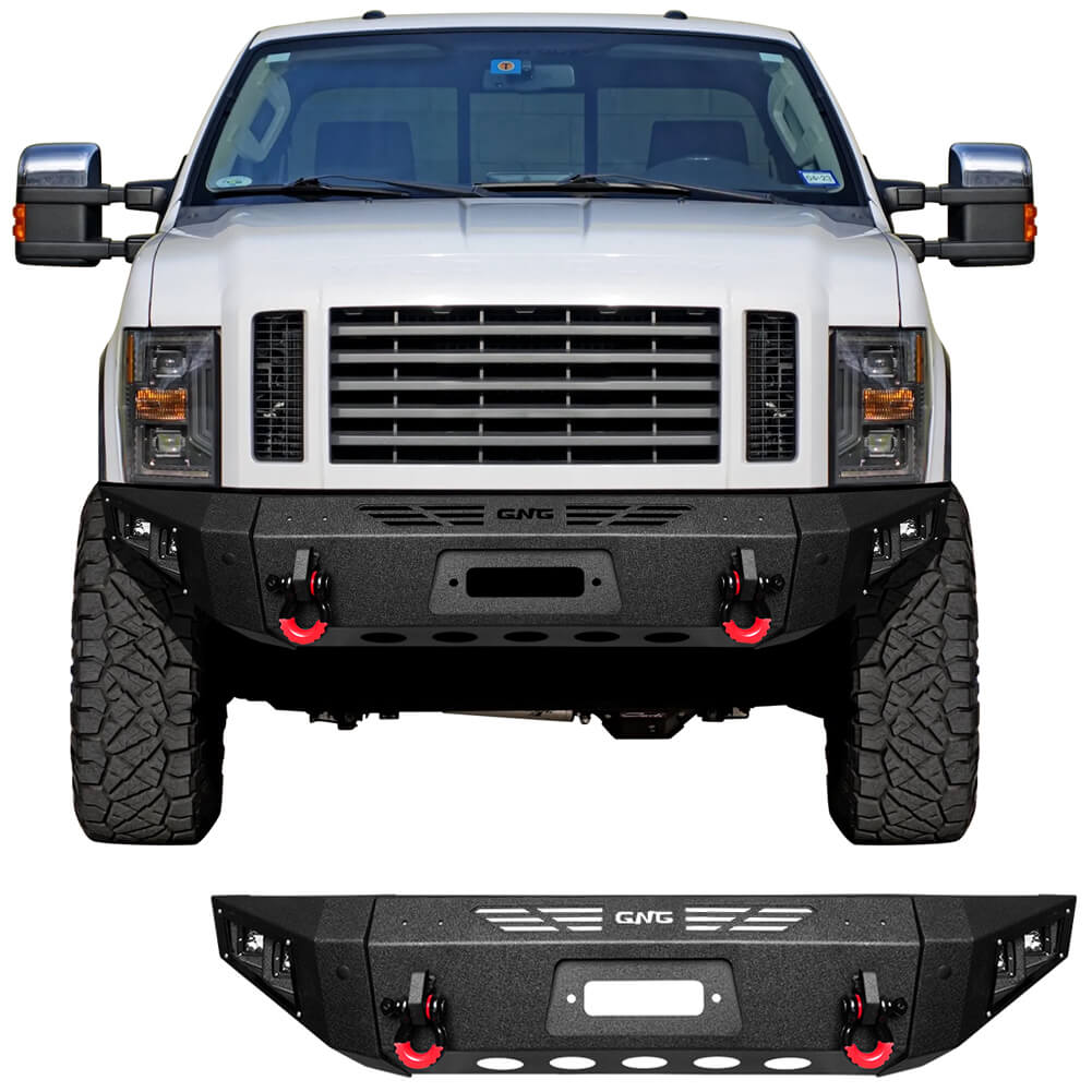 GNG Front Bumper Fits 2008-2010 Ford F250 F350 F450 Super Duty