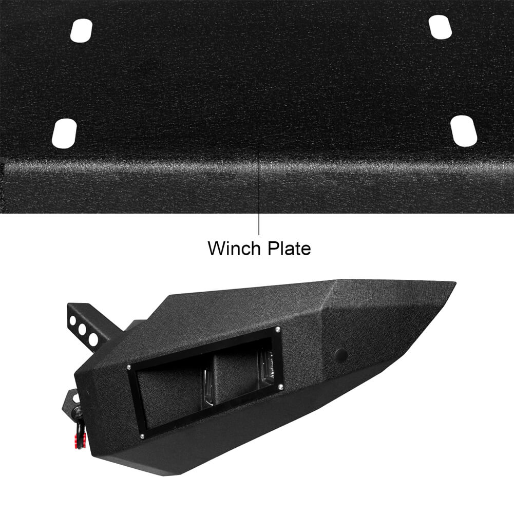 GNG Front and Rear Bumper Fits 2005-2007 Ford F250 F350 F450 Super Duty