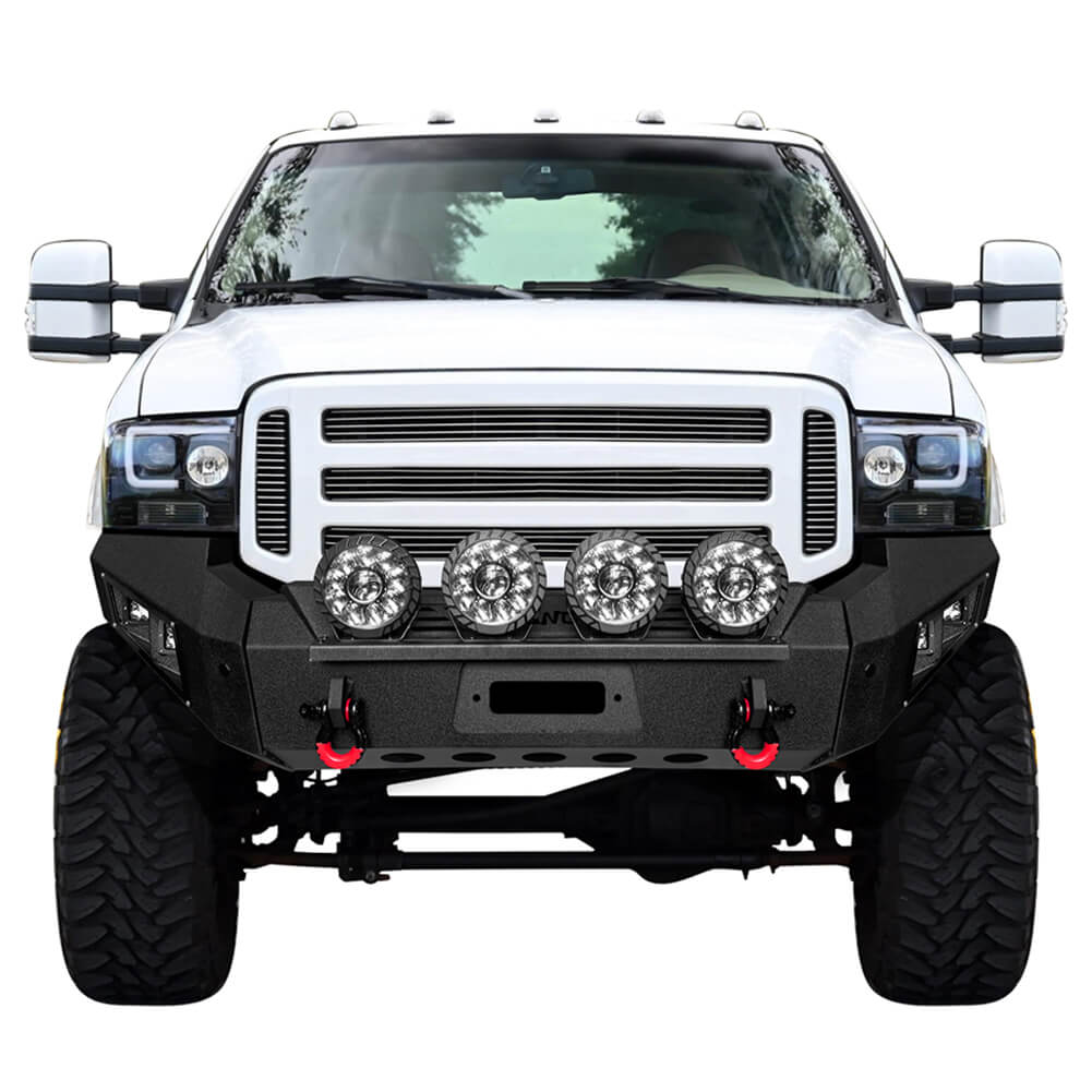 GNG Front and Rear Bumper Fits 2005-2007 Ford F250 F350 F450 Super Duty