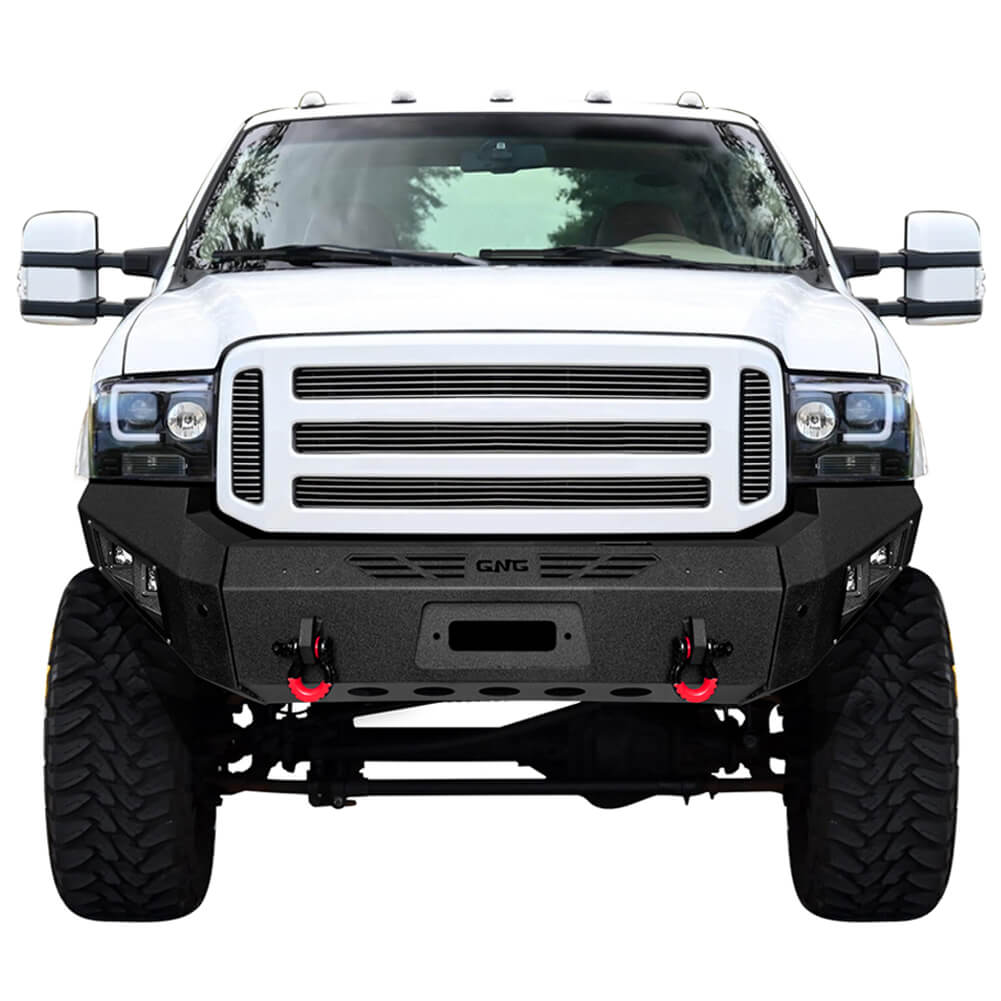 GNG Front and Rear Bumper Fits 2005-2007 Ford F250 F350 F450 Super Duty